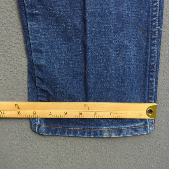 Wrangler FR Jeans Men's 34x34 Blue FR31MWZ Flame Resistant Relaxed Fit Denim - Picture 8 of 12